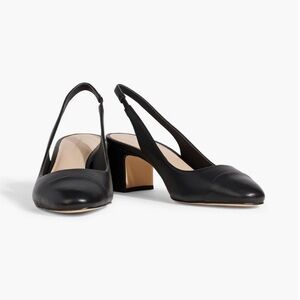 Stuart Weitzman Black Slingback Heels